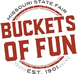 2022 Missouri State Fair Buckets of Fun theme logo