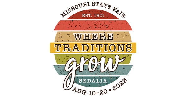 2023 Missouri State Fair Where Traditions Grow theme logo
