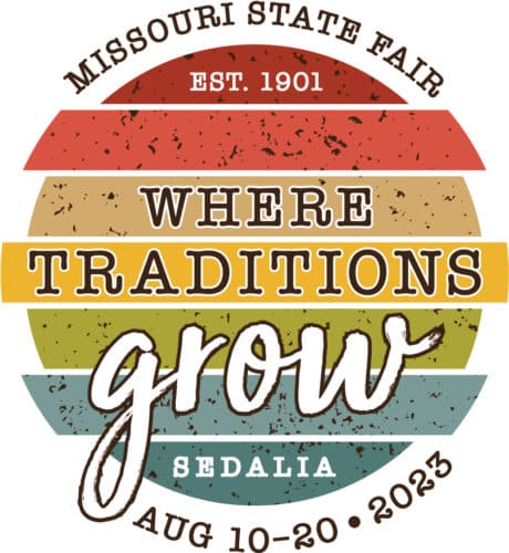 2023 Missouri State Fair Where Traditions Grow theme logo