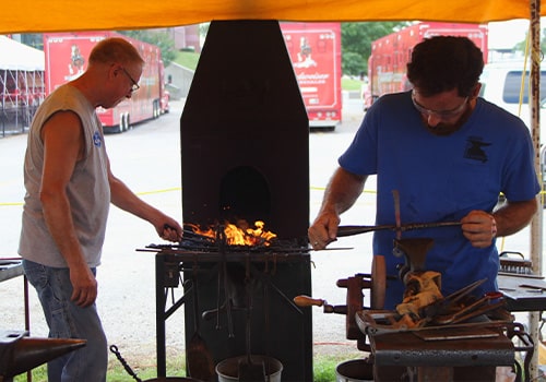 Blacksmith demos