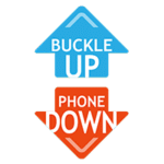 Buckle Up Phone Down logo