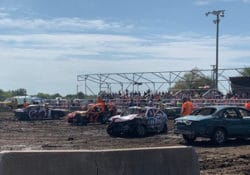 Demolition derby cars