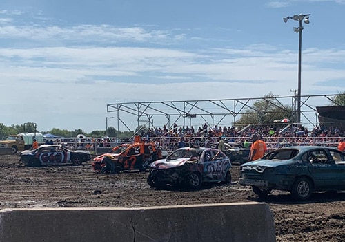 Demolition derby cars