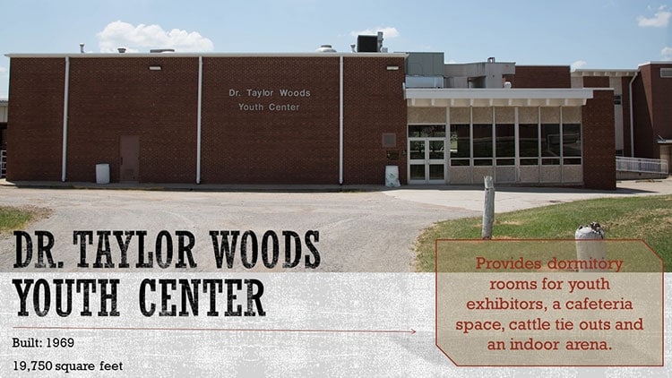 Dr. Taylor Woods Youth Center. Built in 1969. 19,750 sq. feet