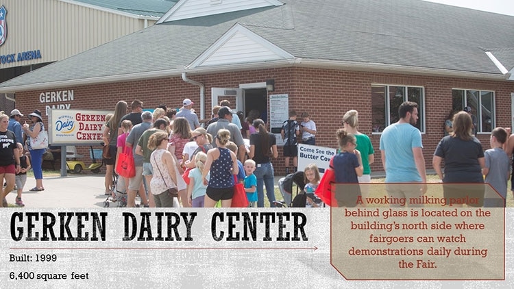 Gerken Dairy Center. Built in 1999. 6,400 sq. feet