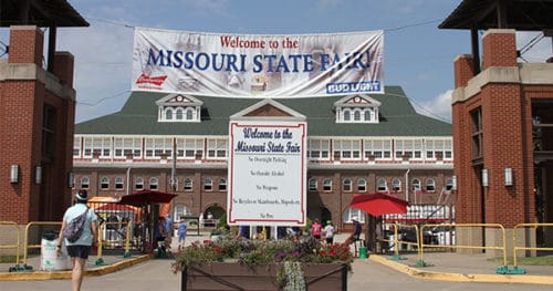 Missouri State Fair entry gates