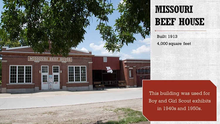 Missouri Beef House. Built in 1913. 4,000 sq. feet
