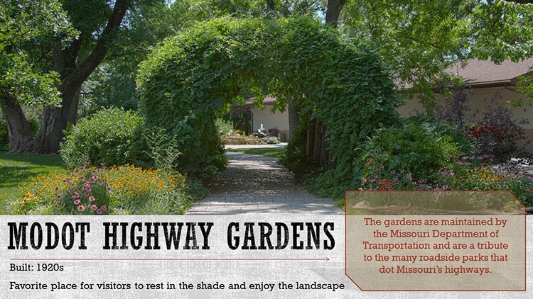 MODOT Highway Gardens. Built in 1920s