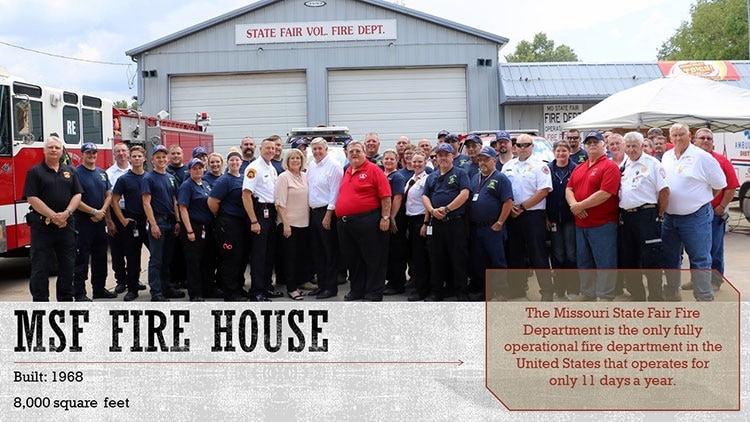 MSF Fire House. Built in 1968. 8,000 sq. feet