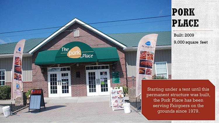 Pork Place. Built in 2009 and 9,000 sq. feet
