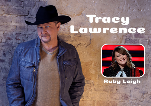 Tracy Lawrence with Ruby Leigh