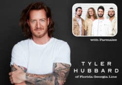 Tyler Hubbard of Florida Georgia Line with Paramalee