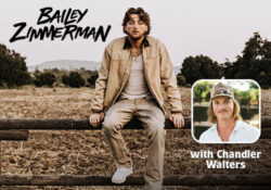Graphic showing Bailey Zimmerman with Chandler Walters in different outdoor settings